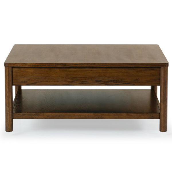Safavieh Jaylessa Wood 1 Drawer Coffee Table Medium Oak SFV2183C