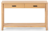 Safavieh Jaylessa Wood 2 Drawer Console Table Natural SFV2184A