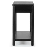 Safavieh Jaylessa Wood 2 Drawer Console Table Black SFV2184B