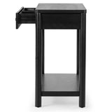 Safavieh Jaylessa Wood 2 Drawer Console Table Black SFV2184B