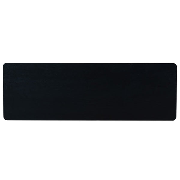 Safavieh Jaylessa Wood 2 Drawer Console Table Black SFV2184B