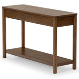 Safavieh Jaylessa Wood 2 Drawer Console Table Medium Oak SFV2184C