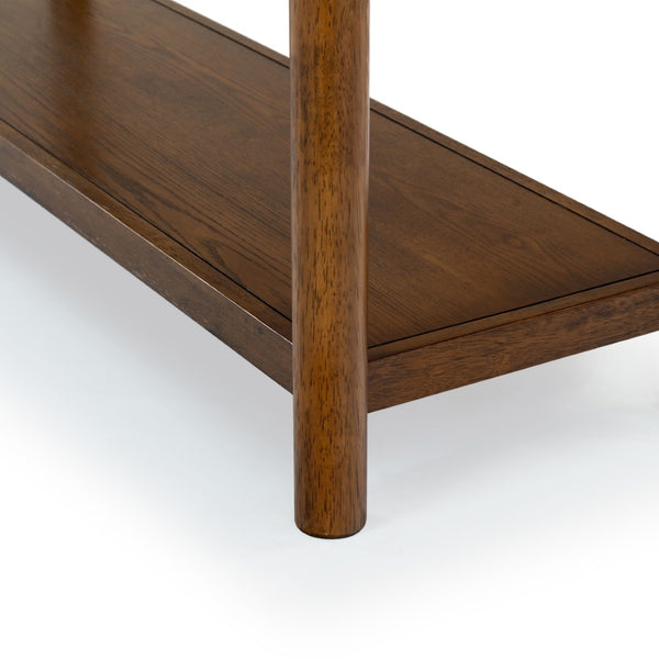 Safavieh Jaylessa Wood 2 Drawer Console Table Medium Oak SFV2184C