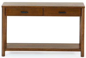 Safavieh Jaylessa Wood 2 Drawer Console Table Medium Oak SFV2184C