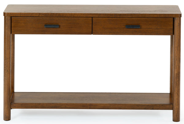 Safavieh Jaylessa Wood 2 Drawer Console Table Medium Oak SFV2184C