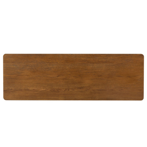 Safavieh Jaylessa Wood 2 Drawer Console Table Medium Oak SFV2184C