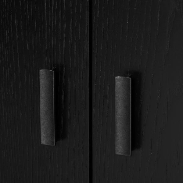 Safavieh Jaylessa Wood 3 Door Sideboard Black SFV2185B