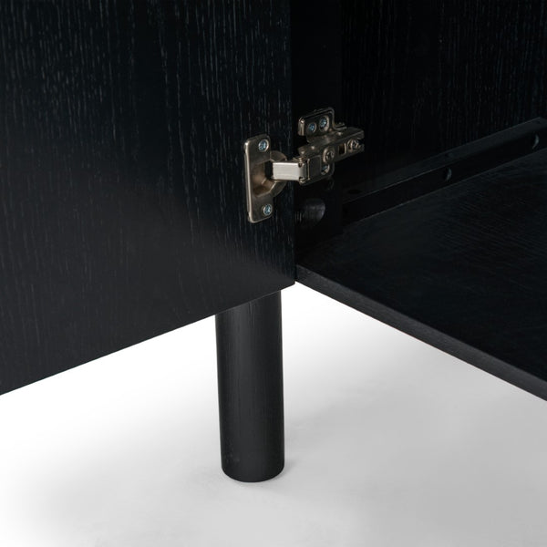 Safavieh Jaylessa Wood 3 Door Sideboard Black SFV2185B