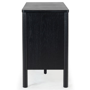 Safavieh Jaylessa Wood 3 Door Sideboard Black SFV2185B