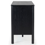 Safavieh Jaylessa Wood 3 Door Sideboard Black SFV2185B