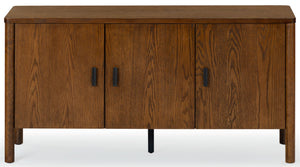 Safavieh Jaylessa Wood 3 Door Sideboard Medium Oak SFV2185C