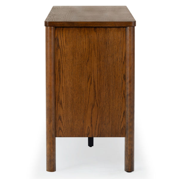 Safavieh Jaylessa Wood 3 Door Sideboard Medium Oak SFV2185C