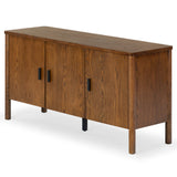 Safavieh Jaylessa Wood 3 Door Sideboard Medium Oak SFV2185C