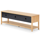 Safavieh Jaylessa Wood 3 Door Tv Stand Natural SFV2186A