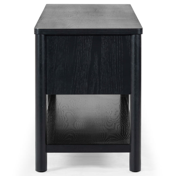 Safavieh Jaylessa Wood 3 Door Tv Stand Black SFV2186B