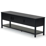 Safavieh Jaylessa Wood 3 Door Tv Stand Black SFV2186B