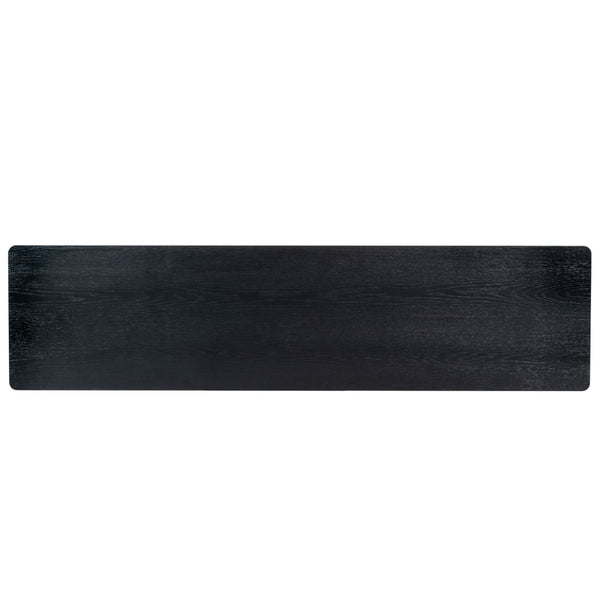 Safavieh Jaylessa Wood 3 Door Tv Stand Black SFV2186B