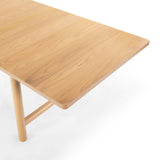 Safavieh Jaylessa Wood Extendable Dining Table Natural SFV2187A