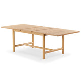 Safavieh Jaylessa Wood Extendable Dining Table Natural SFV2187A