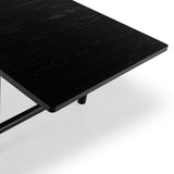 Safavieh Jaylessa Wood Extendable Dining Table Black SFV2187B