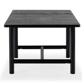 Safavieh Jaylessa Wood Extendable Dining Table Black SFV2187B