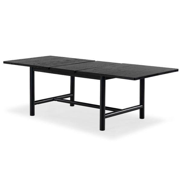 Safavieh Jaylessa Wood Extendable Dining Table Black SFV2187B