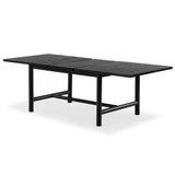 Safavieh Jaylessa Wood Extendable Dining Table Black SFV2187B