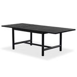 Safavieh Jaylessa Wood Extendable Dining Table Black SFV2187B