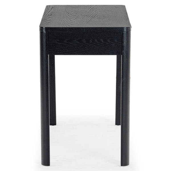 Safavieh Gabrietta 2 Drawer Wood Desk Black / Gold SFV2188B