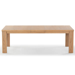 Safavieh Desmond Extendable Wood Dining Table - Elegant Oak Craftsmanship For Memorable Gatherings Natural Wood Sfv2194a