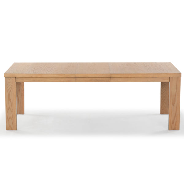 Safavieh Desmond Extendable Wood Dining Table - Elegant Oak Craftsmanship For Memorable Gatherings Natural Wood Sfv2194a