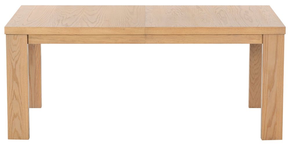 Safavieh Desmond Extendable Wood Dining Table - Elegant Oak Craftsmanship For Memorable Gatherings Natural Wood Sfv2194a