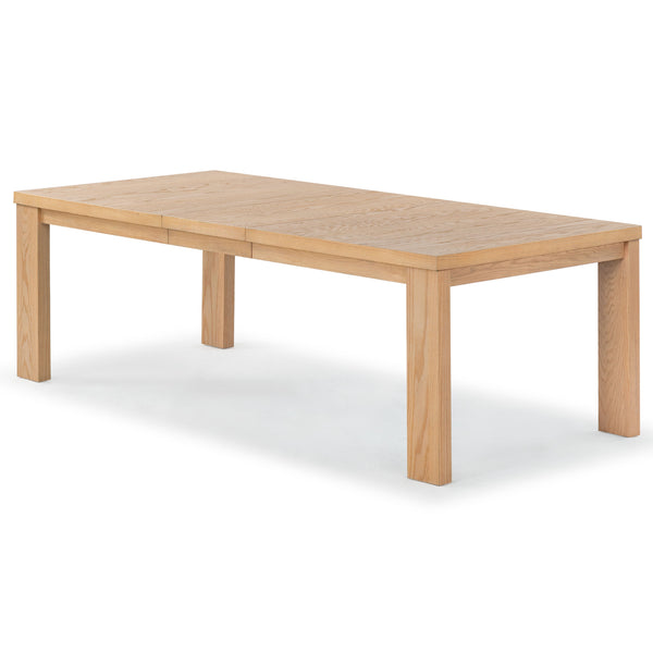 Safavieh Desmond Extendable Wood Dining Table - Elegant Oak Craftsmanship For Memorable Gatherings Natural Wood Sfv2194a