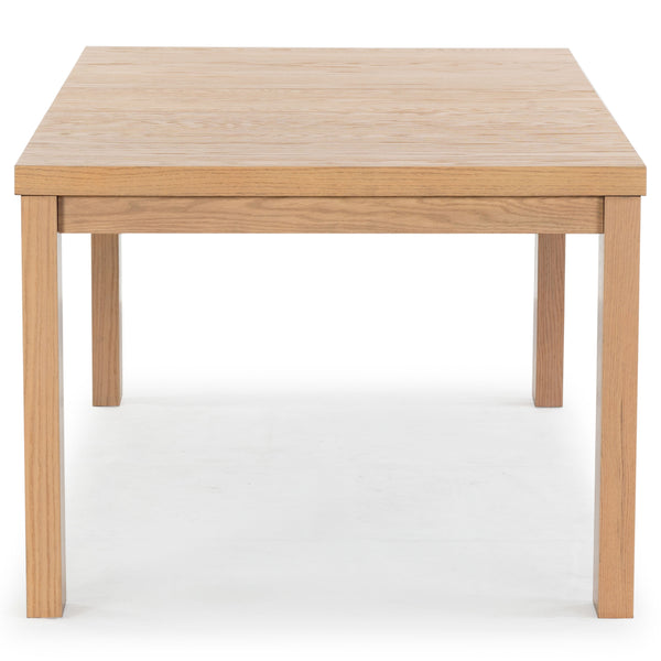 Safavieh Desmond Extendable Wood Dining Table - Elegant Oak Craftsmanship For Memorable Gatherings Natural Wood Sfv2194a