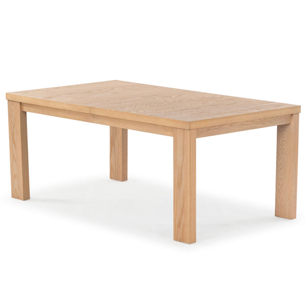 Safavieh Desmond Extendable Wood Dining Table - Elegant Oak Craftsmanship For Memorable Gatherings Natural Wood Sfv2194a