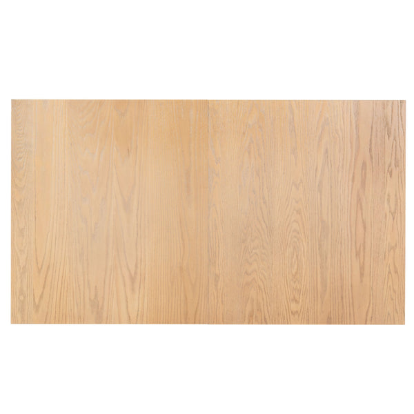 Safavieh Desmond Extendable Wood Dining Table - Elegant Oak Craftsmanship For Memorable Gatherings Natural Wood Sfv2194a