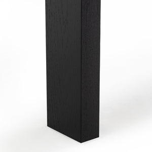 Safavieh Desmond Extendable Wood Dining Table - Elegant Oak Craftsmanship For Memorable Gatherings Black Wood Sfv2194b