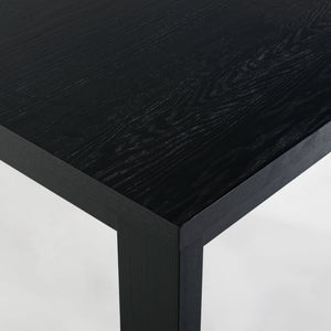 Safavieh Desmond Extendable Wood Dining Table - Elegant Oak Craftsmanship For Memorable Gatherings Black Wood Sfv2194b