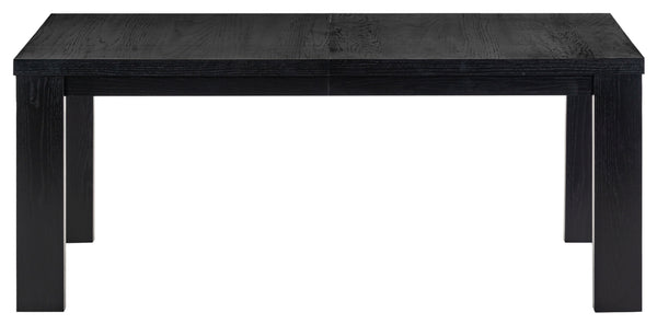 Safavieh Desmond Extendable Wood Dining Table - Elegant Oak Craftsmanship For Memorable Gatherings Black Wood Sfv2194b