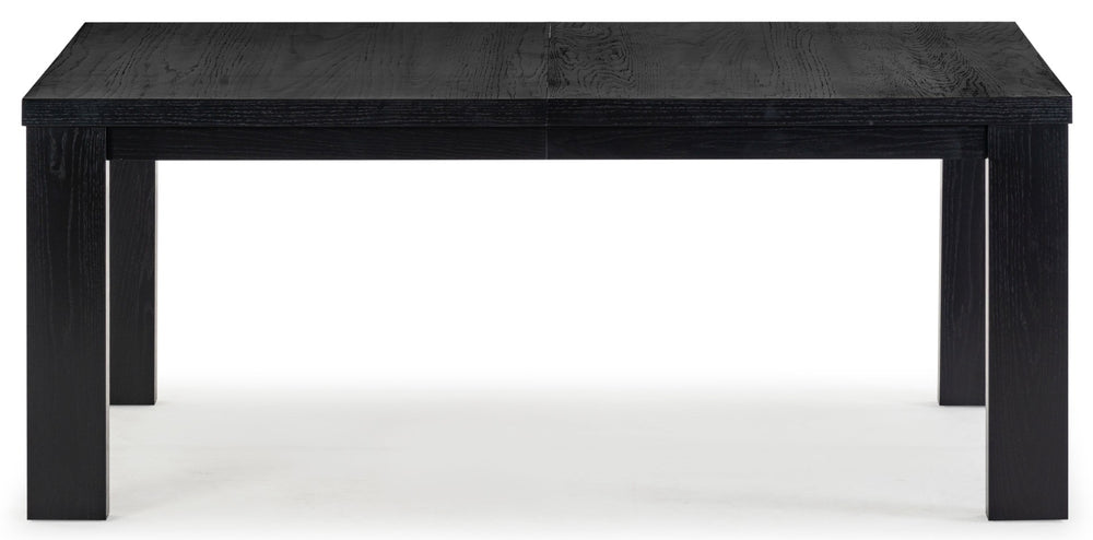 Safavieh DESMOND Extendable Wood Dining Table – Stylish, Contemporary Design for Modern Dining Spaces Black SFV2194B