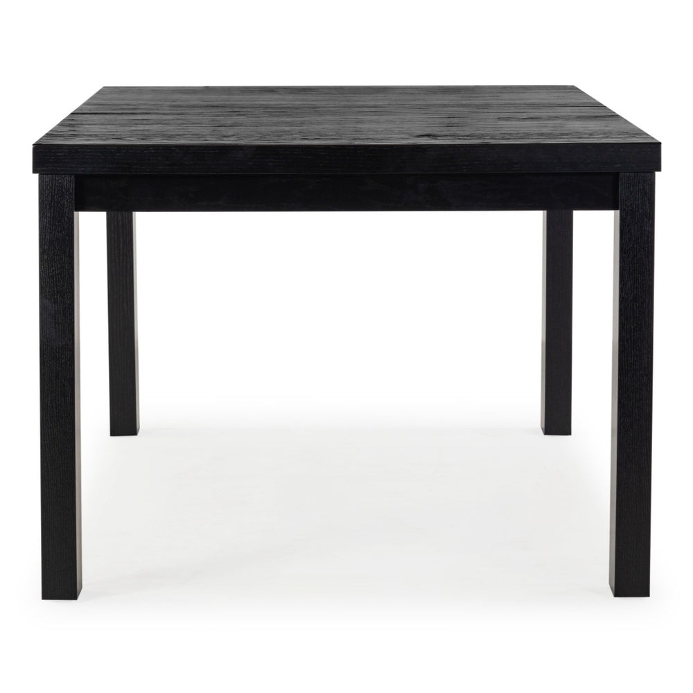 Safavieh DESMOND Extendable Wood Dining Table – Stylish, Contemporary Design for Modern Dining Spaces Black SFV2194B