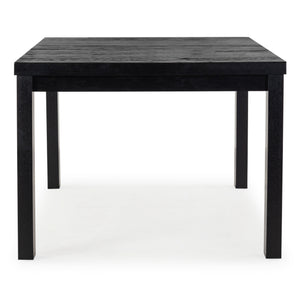 Safavieh Desmond Extendable Wood Dining Table - Elegant Oak Craftsmanship For Memorable Gatherings Black Wood Sfv2194b