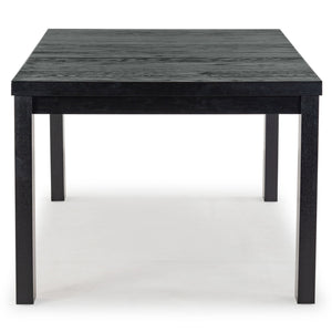 Safavieh Desmond Extendable Wood Dining Table - Elegant Oak Craftsmanship For Memorable Gatherings Black Wood Sfv2194b