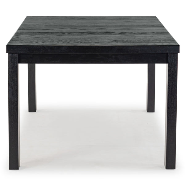 Safavieh Desmond Extendable Wood Dining Table - Elegant Oak Craftsmanship For Memorable Gatherings Black Wood Sfv2194b