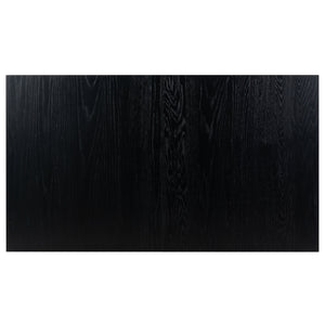 Safavieh Desmond Extendable Wood Dining Table - Elegant Oak Craftsmanship For Memorable Gatherings Black Wood Sfv2194b