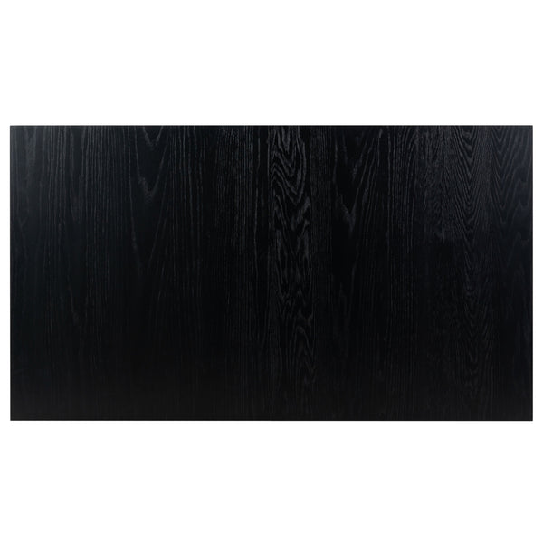 Safavieh Desmond Extendable Wood Dining Table - Elegant Oak Craftsmanship For Memorable Gatherings Black Wood Sfv2194b