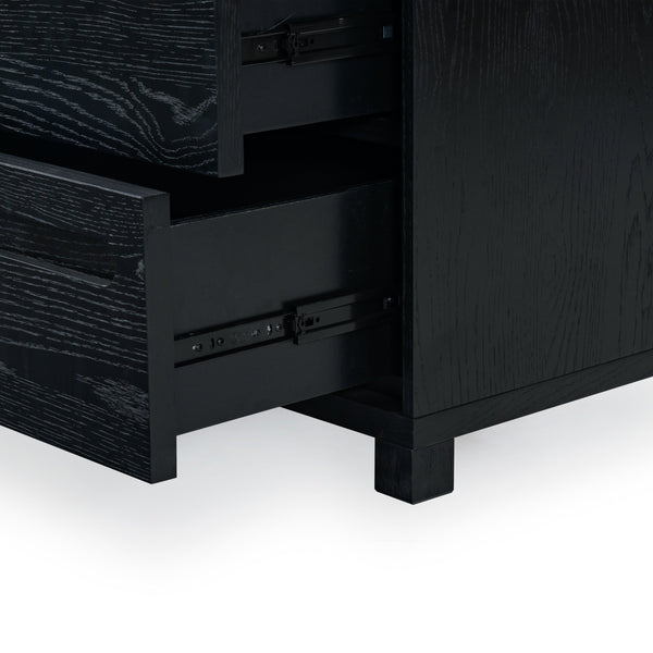 Safavieh Tobiette 6 Drawer Wood Dresser - Elegant Storage Solution To Enhance Your Bedroom's Aesthetic Appeal Black Wood Sfv2196b