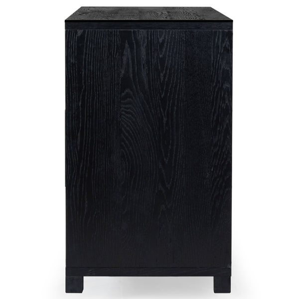 Safavieh Tobiette 6 Drawer Wood Dresser - Elegant Storage Solution To Enhance Your Bedroom's Aesthetic Appeal Black Wood Sfv2196b