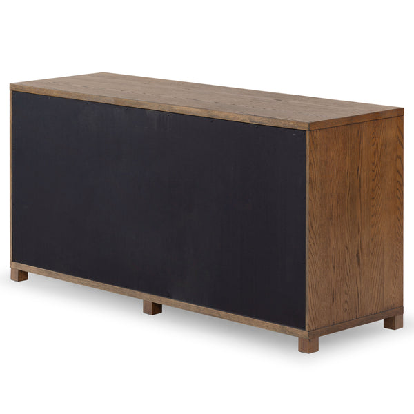 Safavieh Tobiette 6 Drawer Wood Dresser - Elegant Storage Solution To Enhance Your Bedroom's Aesthetic Appeal Medium Oak Wood Sfv2196c