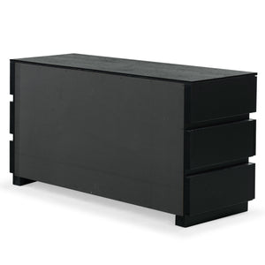 Safavieh Titus 6-drawer Stacked Dresser - Stylish Solid Wood Storage Solution For Modern Bedrooms And Homes Black Wood ,Metal Sfv2199b